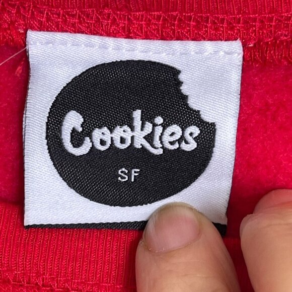 Cookies SF Women's Red Crewneck Sweatshirt – Size L – Made in USA - Picture 5 of 9